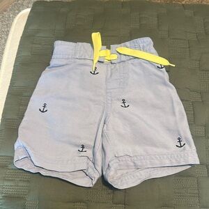 EUC Janie and Jack swim trunks - 3-6 months